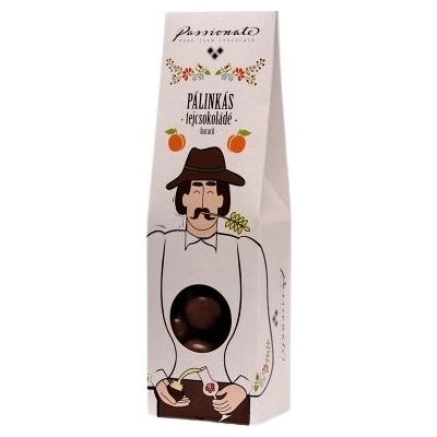 Passionate Pálinkás mliečná čokoláda marhuľa 80 g