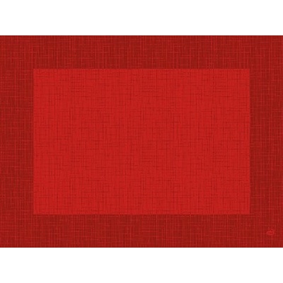 Duni prestieranie Linnea Red D-Cel 30x40cm 500 ks