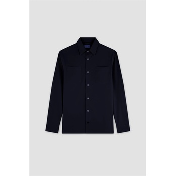 Paul and shark Риза PAUL AND SHARK Men's Fin Long Sleeve Plain Shirt - Blue
