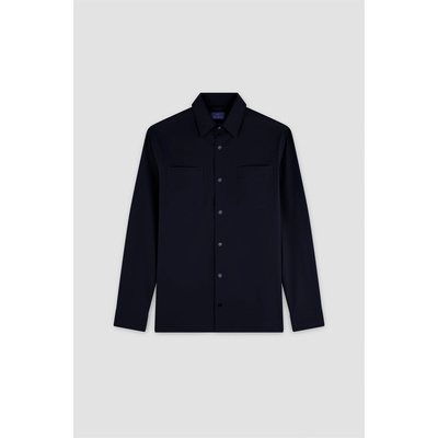 Paul and shark Риза PAUL AND SHARK Men's Fin Long Sleeve Plain Shirt - Blue