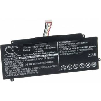 VHBW Батерия за Toshiba Satellite Radius P50W-B / P55W-C, 14.4 V, 3850 mAh (888202100)