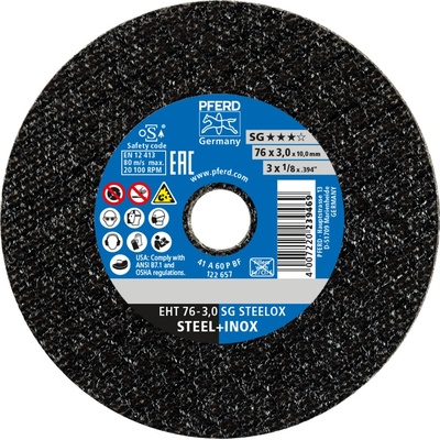 Pferd Řezný kotouč 76 x 3,0 x 10,0 mm 65508031