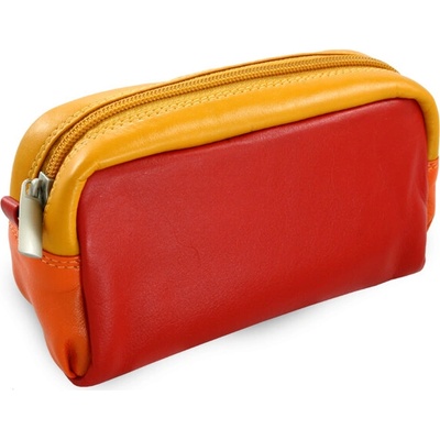 Kľúčenka Arwel Multičervená dámska kožená etue 611-0395-M31