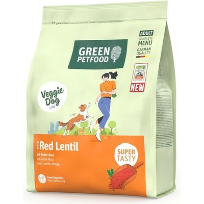 Green Petfood VeggieDog with Red Lentil 900 g