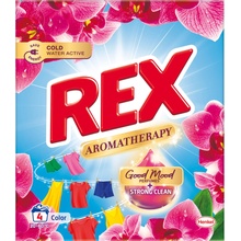 Rex Aromatherapy Color Orchid prací prášok na farebnú bielizeň 4 PD 260 g
