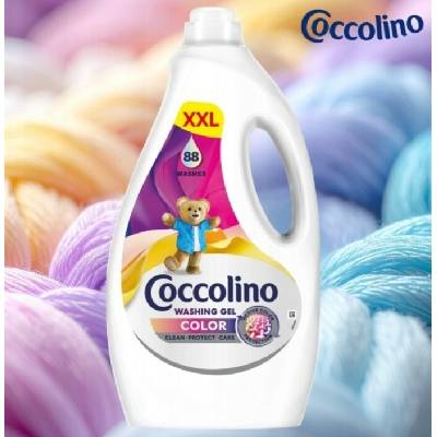 Coccolino Color Clean Protect Care prací gél 3,52 l 88 PD