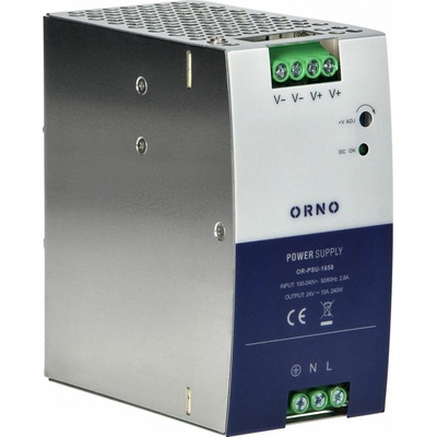 ORNO 24V Zdroj na DIN lištu DC, 10A, 240W