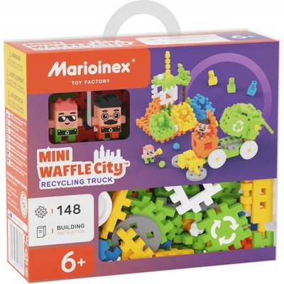 Marioinex MINI WAFLE 903131 - Popelářský vůz