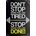 Ceduľa Stop Done