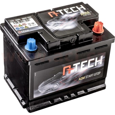 A-TECH AGM 12V 60AH 680A BA AGM60