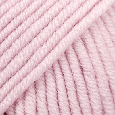 DROPS Design Big Merino Uni Colour 22 Powder Pink Плетива прежда (102022)
