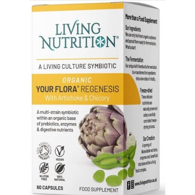 Living Nutrition Fermentovaná synbiotika Regenesis 60 ks