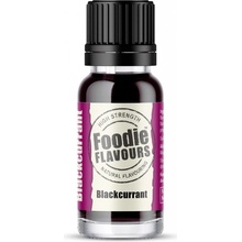 Foodie Flavours Prírodná koncentrovaná vôňa 15 ml čierne ríbezle