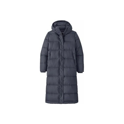 Patagonia W Silent Down Long Parka sunken blue