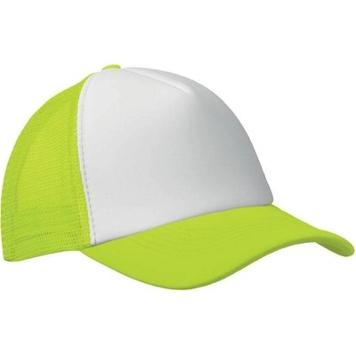 Trucker's biela žltá neon