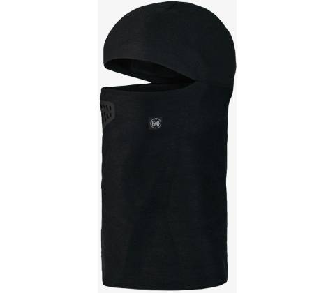 Buff Thermonet Hinged Balaclava solid black