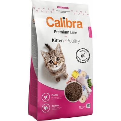 Calibra Premium Line Cat Kitten Poultry 10 kg