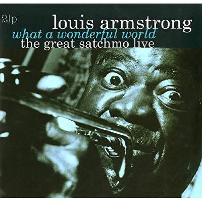 Louis Armstrong - Great Satchmo Live - What a Wonderful World - 2Vinyl LP