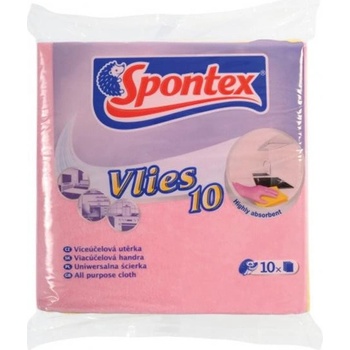 Spontex 10 Vlies rýchloutierka 10 ks