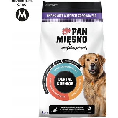Pan Mięsko Špeciálne potreby Dental & Senior 3 kg
