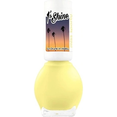 Miss Sporty 1 Min to Shine lak na nechty 637 Sun-Drunk in Malibu 7 ml