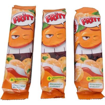 Fritt žvýkací bonbóny pomeranč + vitamín C 70 g