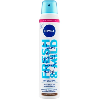 Beiersdorf NIVEA СУХ ШАМПОАН 200 МЛ СУХ ШАМПОАН ЗА ТЪМНА КОСА