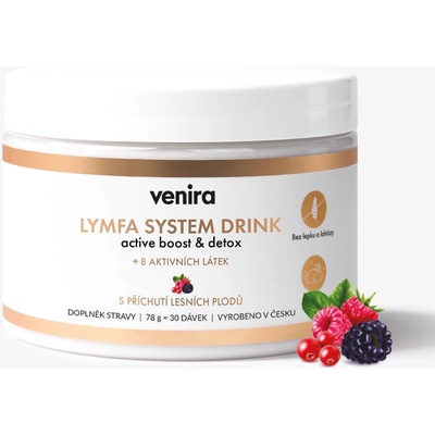 VENIRA lymfa system, active boost & detox, 80 kapslí – Zboží Mobilmania