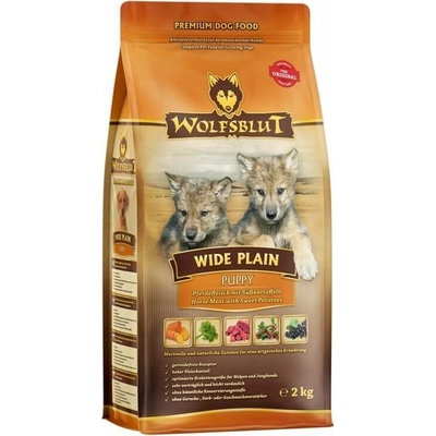 Wolfsblut Wide Plain Puppy s koňským masem a sladkými bramborami 12,5 kg