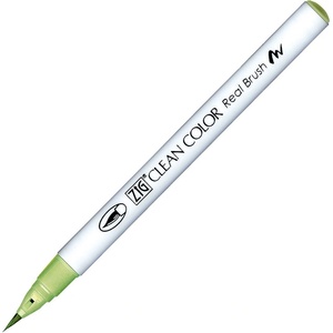 ZIG Clean Color Четка писалка 407 Тревно зелено (RB-6000AT-407)