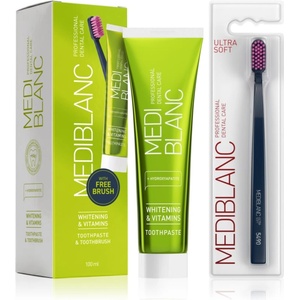 MEDIBLANC Set TP Vitamin 100ml + TB Ultra Soft Blue Single Комплект за дентална грижа
