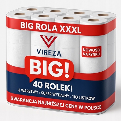 ALMUSSO BIG 3-vrstvovy 40 ks