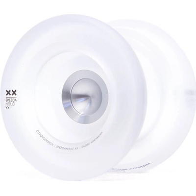 C3yoyodesign Speedaholic XX Plastové Yoyo Průhledná