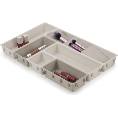 Joseph Joseph Makeup organizér Viva 75009 súprava 7 ks krémová plast