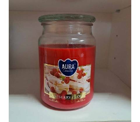 Aura Candles Raspberry cloud 500 g
