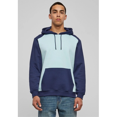 Urban Classics Мъжки суичър Urban Classics 2-Tone ocean blue/darkblueUB-TB3831-03658 - Син, размер XXL