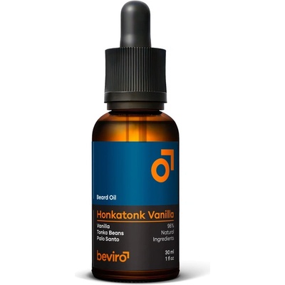 Beviro olej na vousy Honkatonk Vanilla 30 ml