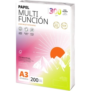 OFITURIA A3 Paper 300g 200 Sheets - A3 Office Paper - Ofituria (300g, 200 Sheets) - COM0574