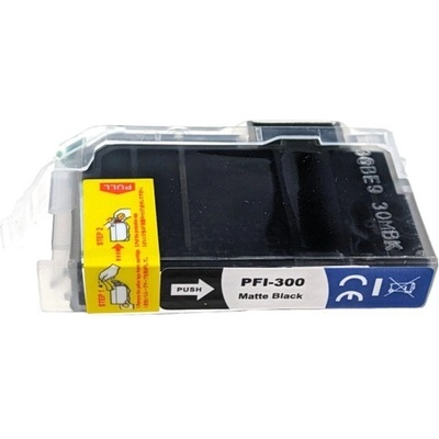 Compatible Canon PFI-300MBK, 4192C001 матов черен (matte black) съвместими касети (4192C001)
