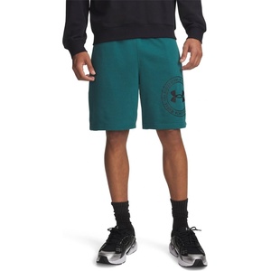 Under Armour Поларени къси панталони Under Armour Men's Fleece Jogger Shorts - Green/Black