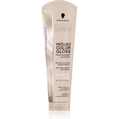 Schwarzkopf Creme Supreme Gloss Възстановяваща цветна маска придаващ хидратация и блясък цвят Platinum 145ml