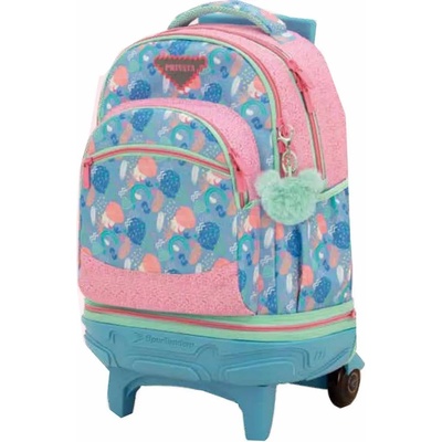 Sportandem Ученическа раница на колелца 2в1 Fun - Sportandem