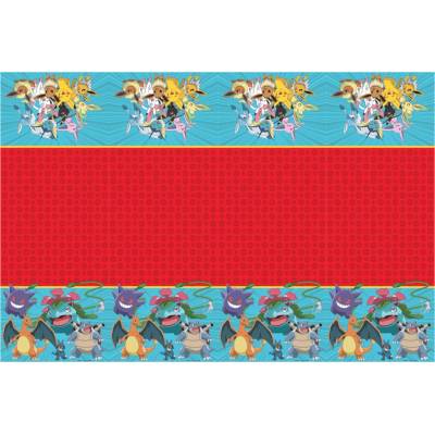 Procos Plastový obrúsok Pokémon 120x180 cm