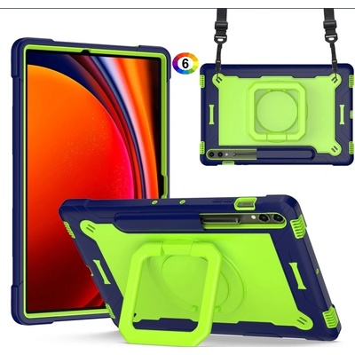 Samsung Galaxy Tab S9 FE+ / S9+ Handle Удароустойчив Калъф и Протектор