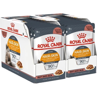 Royal Canin Hair & Skin Care Jelly консерви за котки в желе 24 x 85 г
