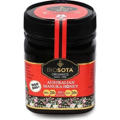 BIOSOTA ORGANICS Manuka med MGO 880+ NPA 20+ 500 g