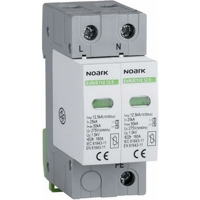 Svodič přepětí NOARK 103336 EX9UE 1+2 (B+C), 12,5 kA, 275 VAC, 2pól