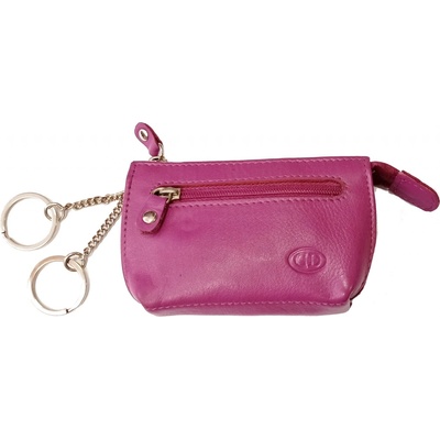 Kožená DD S 2526-22 tm.růžová
