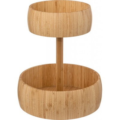 5five Simply Smart Bambusový podnos na ovoce 2 úrovně 29 cm