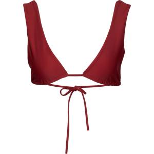 PURA clothing Дамско бикини горнище Pura clothing Women's Darya Bikini top - Burgundy / Stripes (150-1466-0214)
